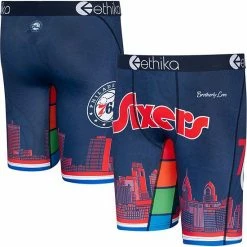Best reviews of 🔔 Unbranded Youth Ethika Navy/Red Philadelphia 76ers 2021/22 City Edition Boxer Briefs 💯