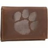 Cheap 🔥 Unbranded Clemson Tigers Leather Team Tri-Fold Wallet 🤩