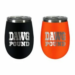 Coupon 😀 Unbranded Cleveland Browns Wine Tumbler Set 👏