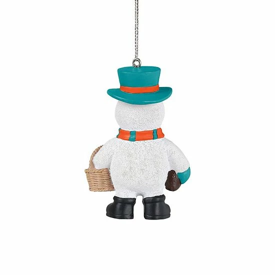 Flash Sale 💯 Unbranded FOCO Miami Dolphins Snowman Basket Ornament 💯 - Image 4