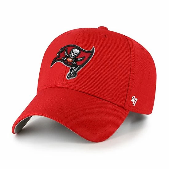 Promo 👍 Unbranded Men's '47 Red Tampa Bay Buccaneers MVP Adjustable Hat 👏 - Image 2