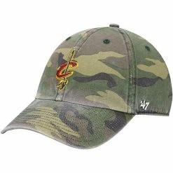 Best Sale 😍 Unbranded Men's '47 Camo Cleveland Cavaliers Clean Up Adjustable Hat 🤩