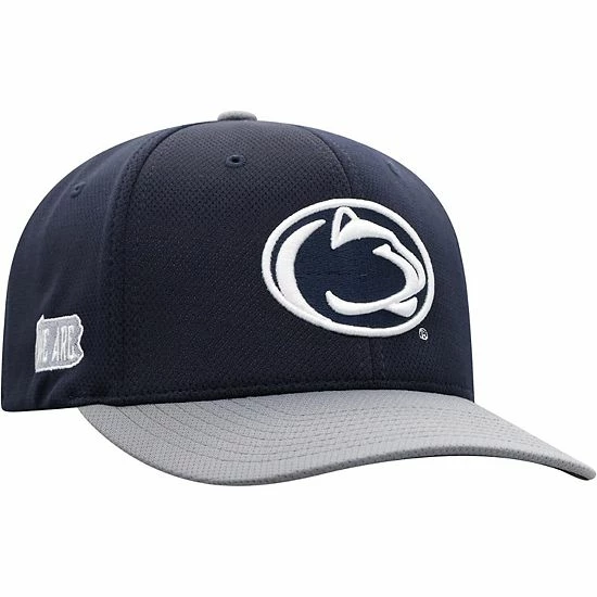 Promo ๐ Unbranded Men's Top Of The World Navy/Gray Penn State Nittany Lions Two-Tone Reflex Hybrid Tech Flex Hat ๐ - Image 2