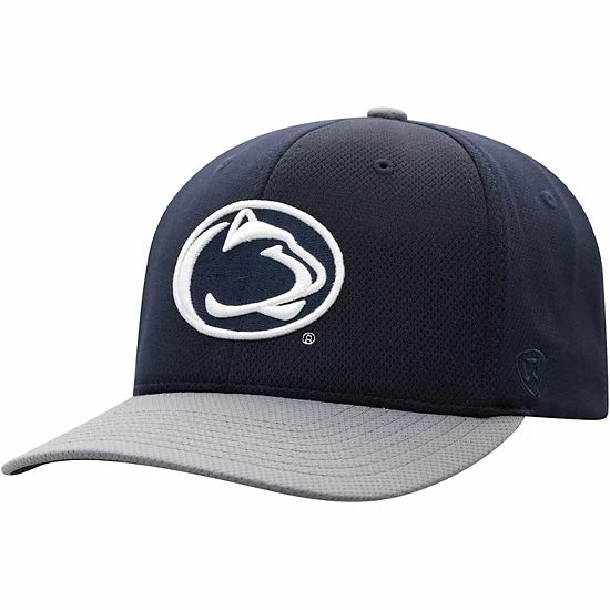Promo ๐ Unbranded Men's Top Of The World Navy/Gray Penn State Nittany Lions Two-Tone Reflex Hybrid Tech Flex Hat ๐ - Image 4