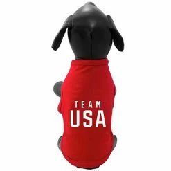Best Pirce 🧨 Unbranded Team USA 🦮 Dog T-Shirt 😍