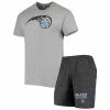 Best deal 🎁 Unbranded Men's Concepts Sport Gray/Heathered Charcoal Orlando Magic Pitch T-Shirt & Shorts Set 👍