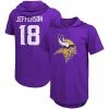 Discount 🎉 Unbranded Men's Fanatics Branded Justin Jefferson Purple Minnesota Vikings Player Name & Number Pullover Hoodie 🛒