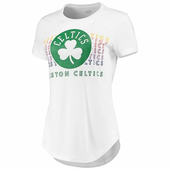 Discount ๐ Unbranded ๐ฉ Women's Concepts Sport White/Charcoal Boston Celtics Sonata T-Shirt & Leggings Set โค๏ธ - Image 3