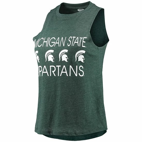Top 10 ๐ Unbranded ๐ฉ Women's Concepts Sport Black/Green Michigan State Spartans Tank Top & Pants Sleep Set ๐ - Image 3