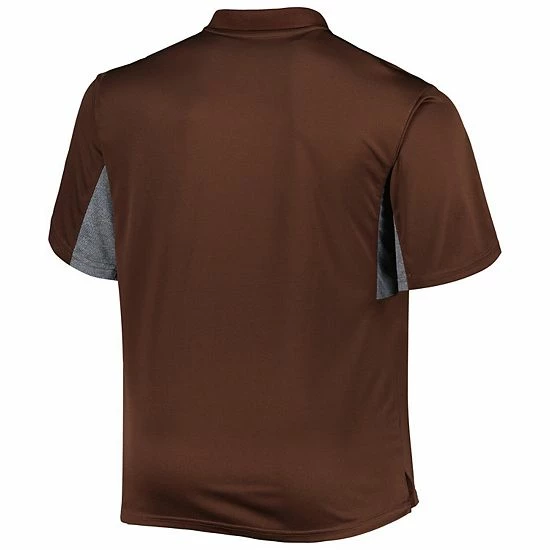 Cheapest 🤩 Unbranded Men's Brown Cleveland Browns Big & Tall Team Color Polo 💯 - Image 4