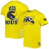 Best Sale 😉 Unbranded Men's Mitchell & Ness Maize Michigan Wolverines Team Origins T-Shirt 🧨