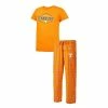 Discount 🔥 Unbranded 👩 Women's Concepts Sport Tennessee Orange/White Tennessee Volunteers Badge T-Shirt & Flannel Pants Sleep Set 👏