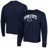 Hot Sale 🔔 Unbranded Men's League Collegiate Wear Navy Penn State Nittany Lions 1965 Arch Essential Fleece Crewneck Pullover Sweatshirt 🌟