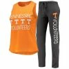 Cheap 🛒 Unbranded 👩 Women's Concepts Sport Charcoal/Tennessee Orange Tennessee Volunteers Tank Top & Pants Sleep Set 🔥