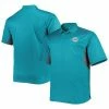 Budget 😉 Unbranded Men's Aqua Miami Dolphins Big & Tall Team Color Polo 👏
