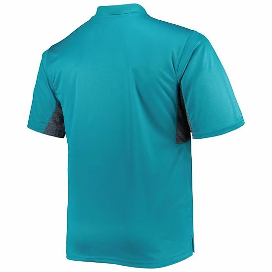 Budget 😉 Unbranded Men's Aqua Miami Dolphins Big & Tall Team Color Polo 👏 - Image 4