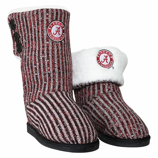 Best reviews of 🤩 Unbranded 👩 Women's FOCO Alabama Crimson Tide Color Blend Button 🥾 Boots 😀 - Image 2