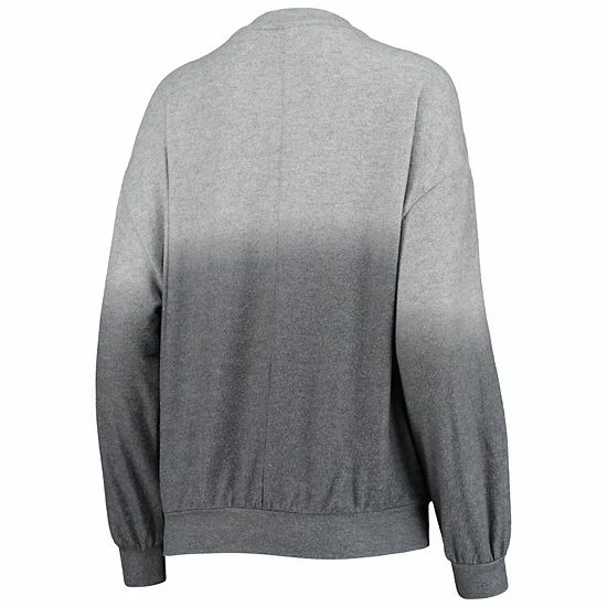 New 🎁 Unbranded 👩 Women's Gameday Couture Charcoal/Gray Tennessee Volunteers Slow Fade Hacci Ombre Pullover Sweatshirt 🤩 - Image 4