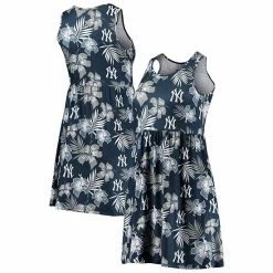 Discount 😉 Unbranded 👩 Women's FOCO Navy New York Yankees Floral Sundress 💯