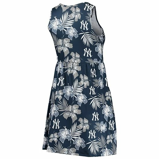 Discount 😉 Unbranded 👩 Women's FOCO Navy New York Yankees Floral Sundress 💯 - Image 4