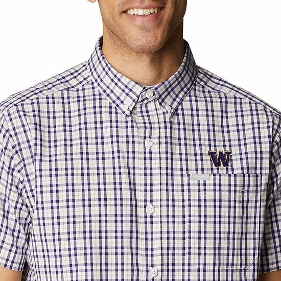 Best deal โจ Unbranded Men's Columbia Purple Washington Huskies Rapid Rivers Logo Button-Down ๐ Shirt โญ - Image 4