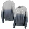 Coupon 👍 Unbranded 👩 Women's Gameday Couture Navy/Gray Penn State Nittany Lions Slow Fade Hacci Ombre Pullover Sweatshirt 🌟