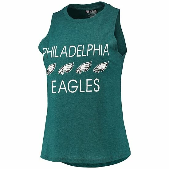 Best deal ๐ฅฐ Unbranded ๐ฉ Women's Concepts Sport Black/Midnight Green Philadelphia Eagles Muscle Tank Top & Pants Sleep Set ๐ - Image 3