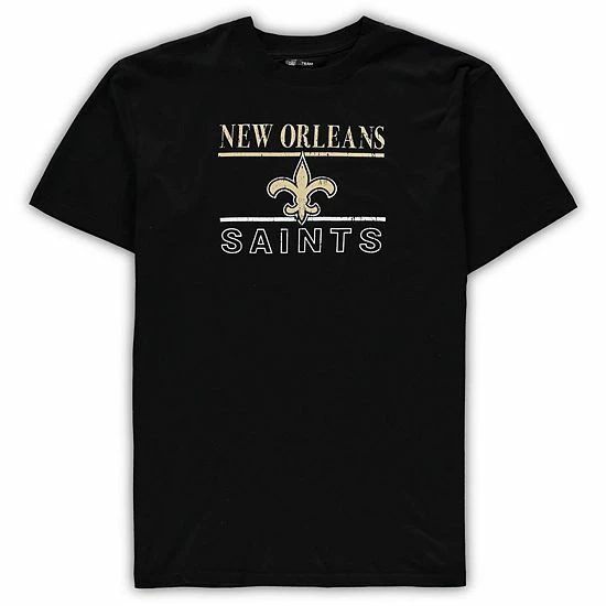 Top 10 โ๏ธ Unbranded Men's Concepts Sport Black New Orleans Saints Big & Tall Lodge T-Shirt And Pants Sleep Set ๐ - Image 3