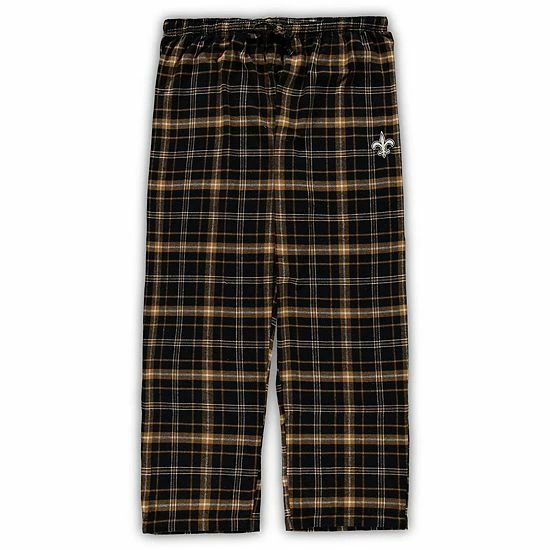 Top 10 โ๏ธ Unbranded Men's Concepts Sport Black New Orleans Saints Big & Tall Lodge T-Shirt And Pants Sleep Set ๐ - Image 4