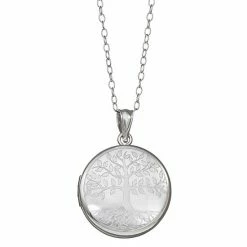 Brand new 😉 Unbranded Sterling Silver Tree Of Life Locket Necklace 😉