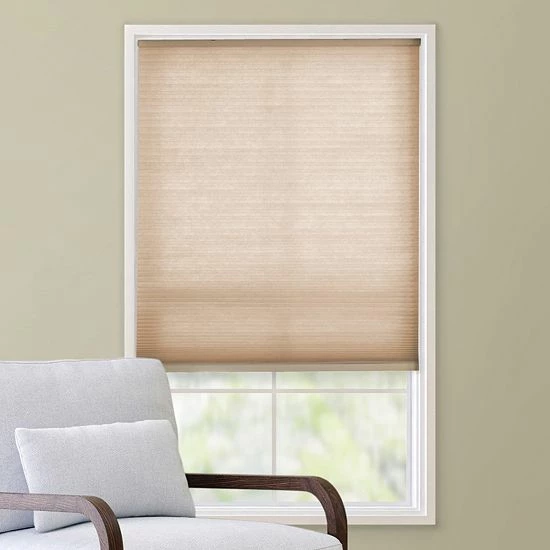 Coupon 😍 Unbranded Custom Cut To Order Cordless Cellular Shade - 64'' Length Caramel ❤️ - Image 5