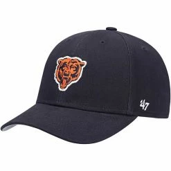 Outlet 🛒 Unbranded Toddler '47 Navy Chicago Bears Team Basic MVP Adjustable Hat 😍