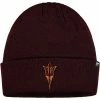 Cheapest ✨ Unbranded Men's '47 Maroon Arizona State Sun Devils Raised Cuffed Knit Hat 😍