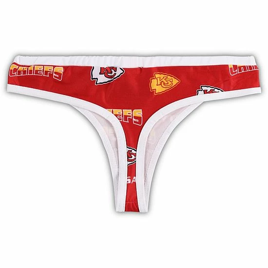 Hot Sale 🎉 Unbranded 👩 Women's Concepts Sport Red/White Kansas City Chiefs Breakthrough Knit Thong ✔️ - Image 3