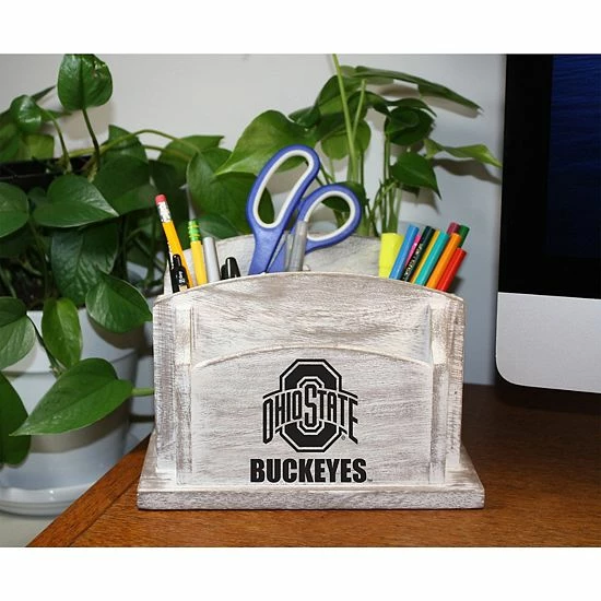 Brand new 😀 Unbranded Ohio State Buckeyes Desk Organizer 😀 - Image 2