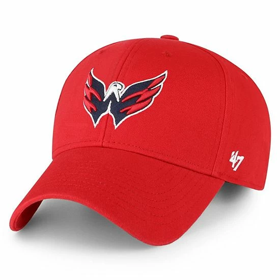 Budget 🔔 Unbranded Men's '47 Red Washington Capitals Legend MVP Adjustable Hat ✨