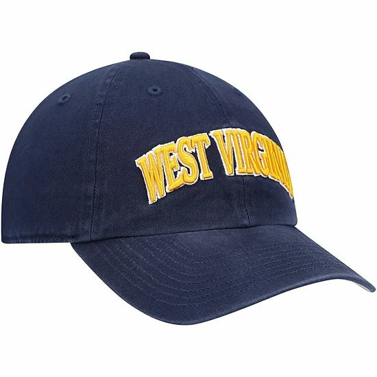 Deals ๐ Unbranded Men's '47 Navy West Virginia Mountaineers Archie Script Clean Up Adjustable Hat ๐คฉ - Image 4