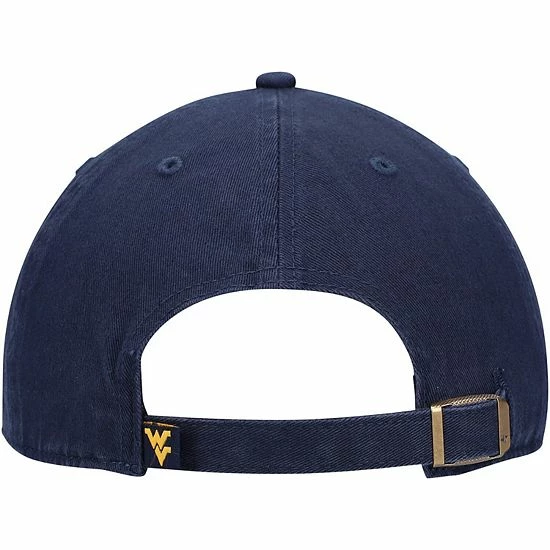 Deals ๐ Unbranded Men's '47 Navy West Virginia Mountaineers Archie Script Clean Up Adjustable Hat ๐คฉ - Image 5