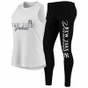 Flash Sale 🔔 Unbranded 👩 Women's Concepts Sport White/Black New York Yankees Sonata Tank Top & Leggings Set 🎁