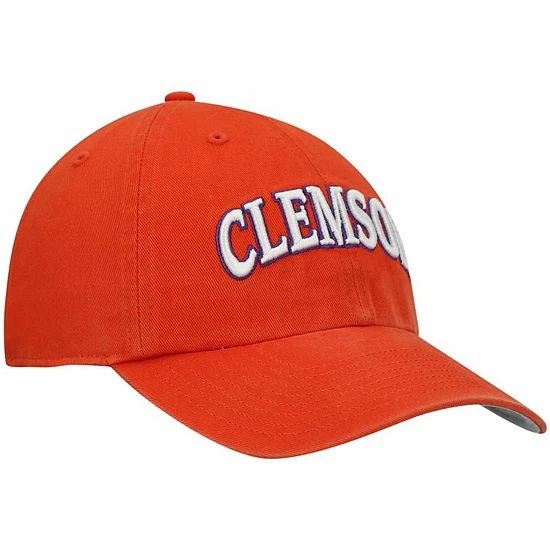 Wholesale 😉 Unbranded Men's '47 Orange Clemson Tigers Archie Script Clean Up Adjustable Hat 🥰 - Image 3