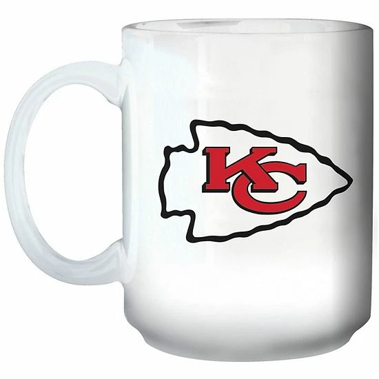 Wholesale 💯 Unbranded Kansas City Chiefs 15oz. Primary Logo Mug 🔔