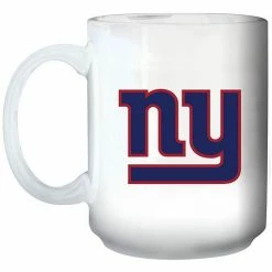 Cheapest 💯 Unbranded New York Giants 15oz. Primary Logo Mug ❤️