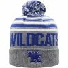 Best reviews of 🌟 Unbranded Men's Top Of The World Heathered Gray/Royal Kentucky Wildcats Ensuing Cuffed Knit Hat With Pom ⭐