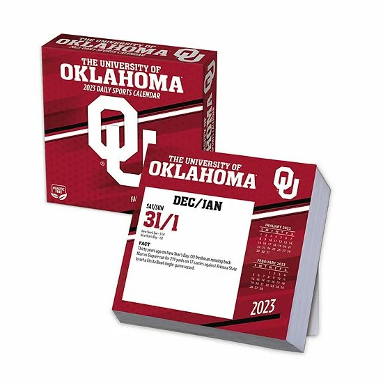 Flash Sale 🌟 Unbranded Oklahoma Sooners 2023 Box Calendar 🔥