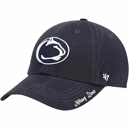 Cheap 🤩 Unbranded 👩 Women's '47 Navy Penn State Nittany Lions Miata Clean Up Adjustable Hat 👏 - Image 2