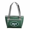 Budget 🧨 Unbranded NFL New York Jets NFL Crosshatch 16 Can Cooler Tote 🎁