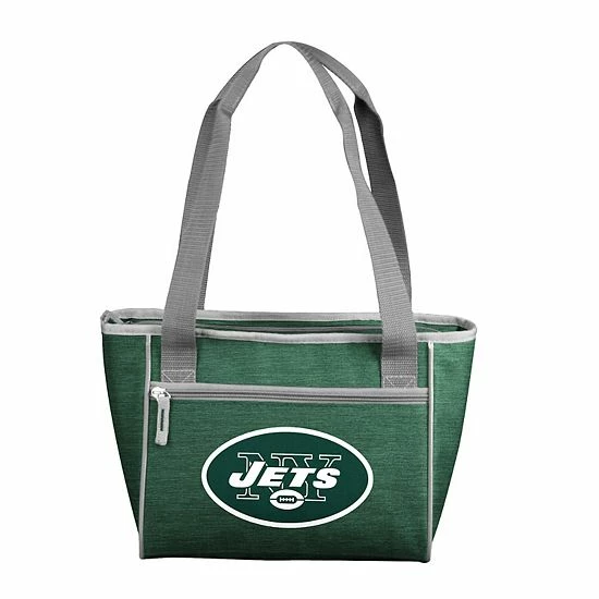 Budget ๐งจ Unbranded NFL New York Jets NFL Crosshatch 16 Can Cooler Tote ๐