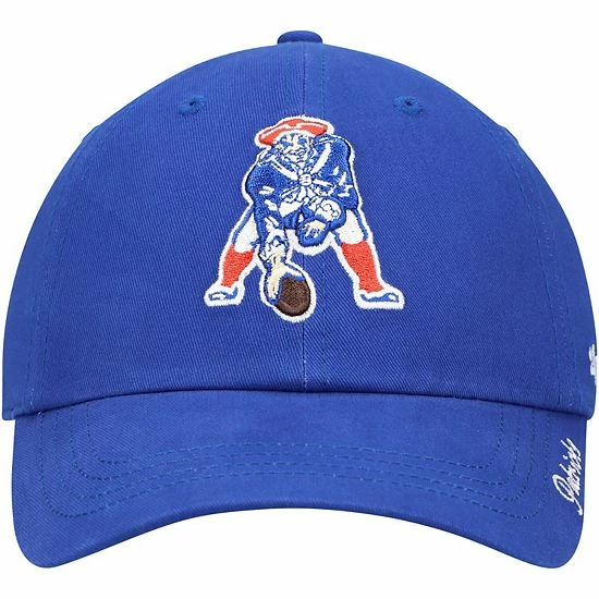 Discount ❤️ Unbranded 👩 Women's '47 Royal New England Patriots Miata Clean Up Legacy Adjustable Hat 👏 - Image 3