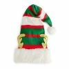 Best Sale 🌟 Unbranded Men's Green, Red, & White Reindeer Antlers Holiday Sleep Cap 😉