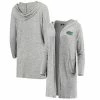 Discount 🤩 Unbranded 👩 Women's Heathered Gray Florida Gators Cuddle Soft Duster Cardigan 👏